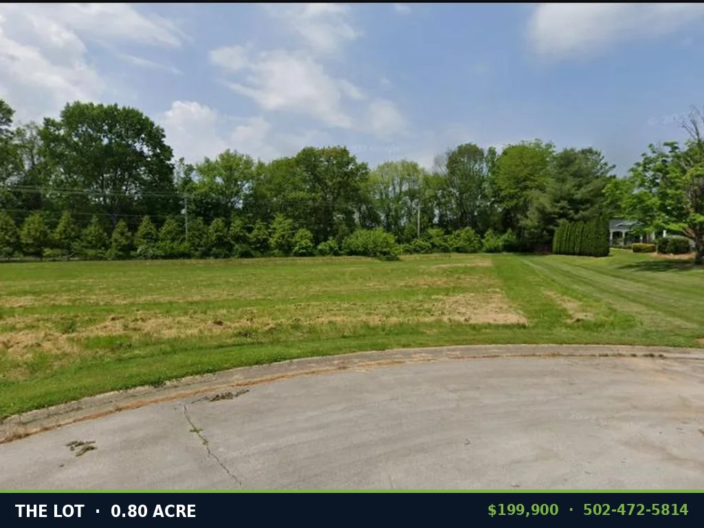 0.80 Acre Building Lot  Walkerhurst, Backs to Indian Hills